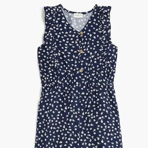 Girls Floral Ditsy Jumpsuit - Size 10